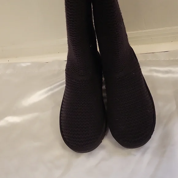 UGG Cardi Boots Knit Tall sz7 - Picture 10 of 13
